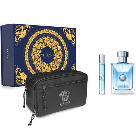 VERSACE POUR HOMME SET 100ML/BAG 